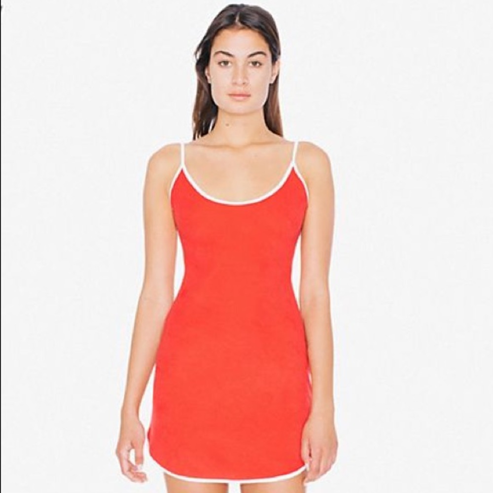 American Apparel Loop Terry Tank Dress